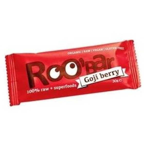 Roo'Bar Barritas Bayas De Goji Bio 30G
