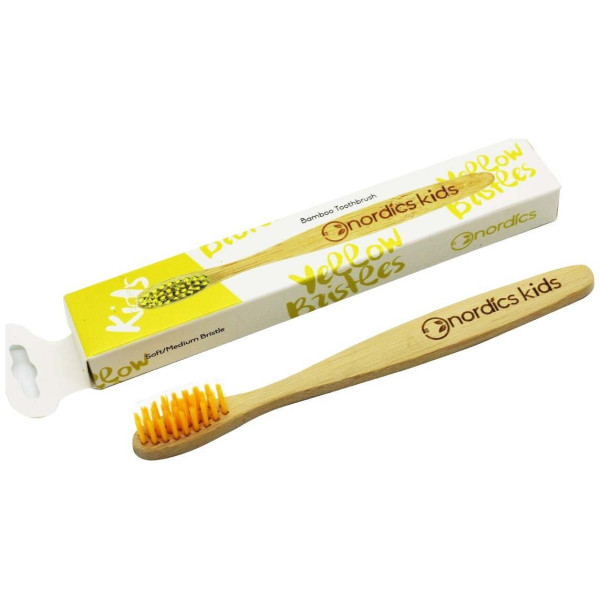 Nordics Cepillo De Dientes De Bambú Para Niños 100% Biodegrada 3