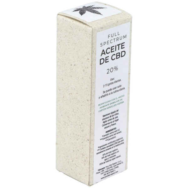 Cbd Oil Full Spectrum 20% 2000Mg. 10Ml.