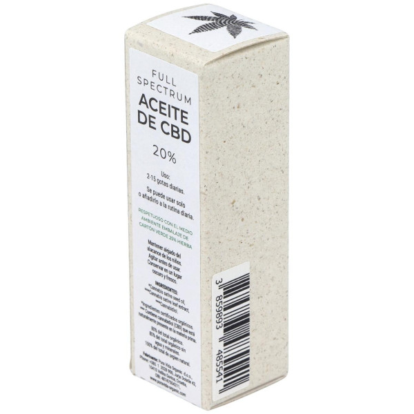 Cbd Oil Full Spectrum 20% 2000Mg. 10Ml.