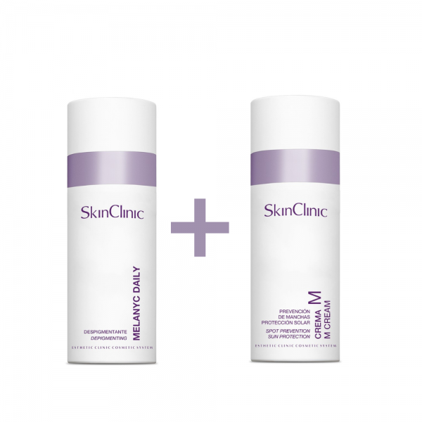 Pack Despigmentación: Melanyc Daily, 50 ml. + Crema M, 50 ml. - Skinclinic