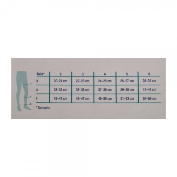 Media Larga Blonda Jobst Beige T3-. BSN medical