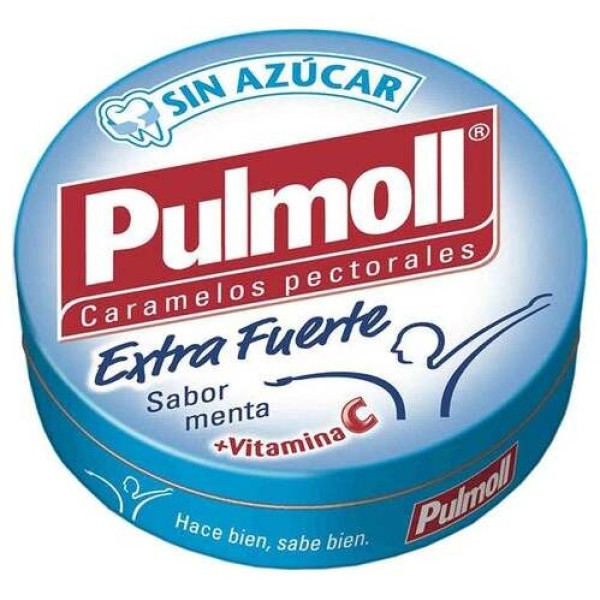 Pulmoll Caramelos Extra Fuertes Vitamina C Sin Azúcar 45G