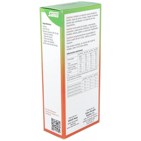 Salullant Llanten Expectorante Jarabe 250Ml