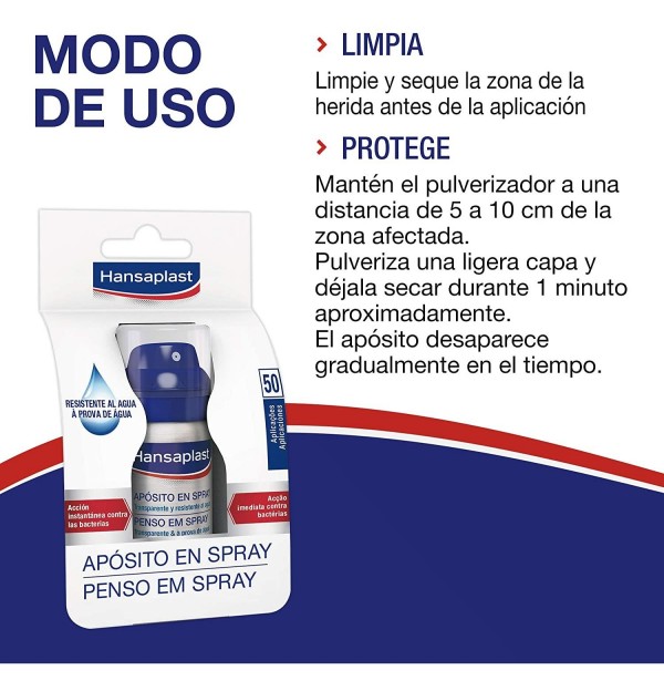 Hansaplast Aposito En Spray (50 Aplicaciones)