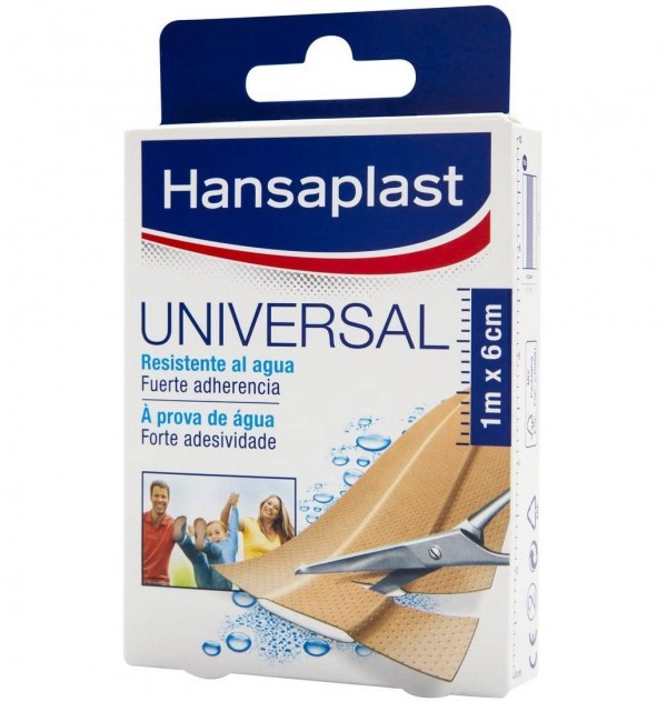 Hansaplast Universal - Aposito Adhesivo (Tira 1 X 6 Cm)