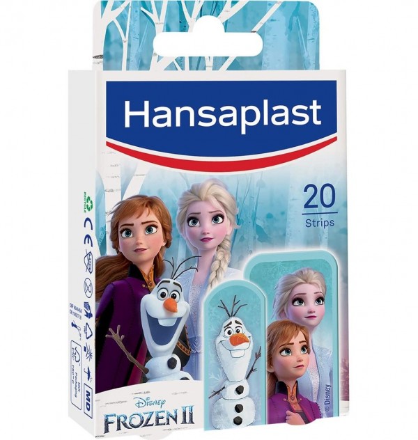 Hansaplast Disney - Aposito Adhesivo (Frozen 20 U)
