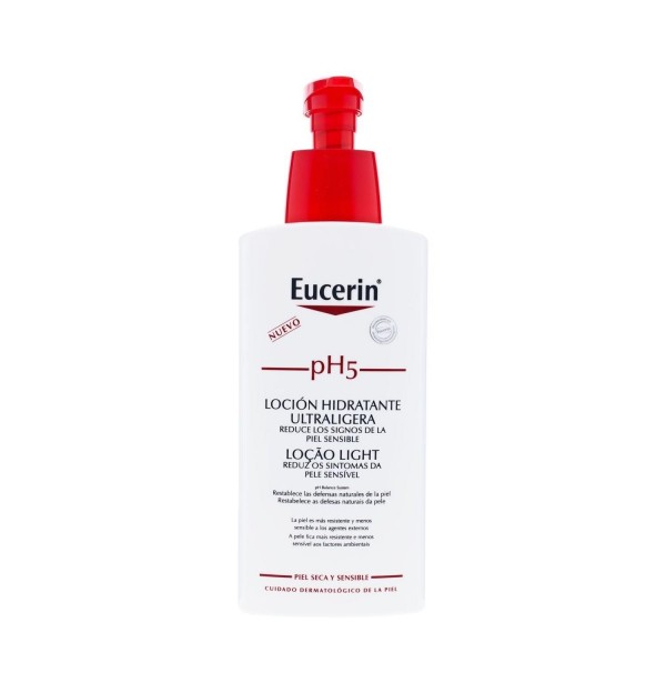 Eucerin Ph5 Locion Hidratante Ultraligera (1 Envase 400 Ml)
