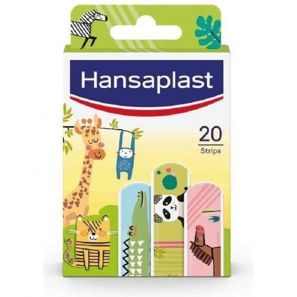 Hansaplast Kids Apósitos Animales, 20 Unidades
