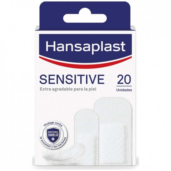 Hansaplast Sensitive Aposito Adhesivo 2 Tamaños 20 Apositos