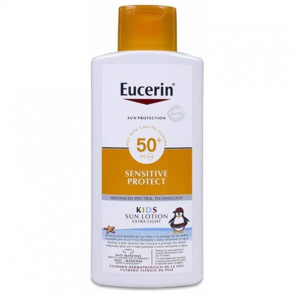 Eucerin Sun Lotion Sensitive Protect Kids Fps 50+, 400 Ml