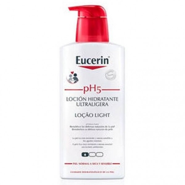 Eucerin Loción Ultraligera Hidratante Corporal Ph5 400Ml