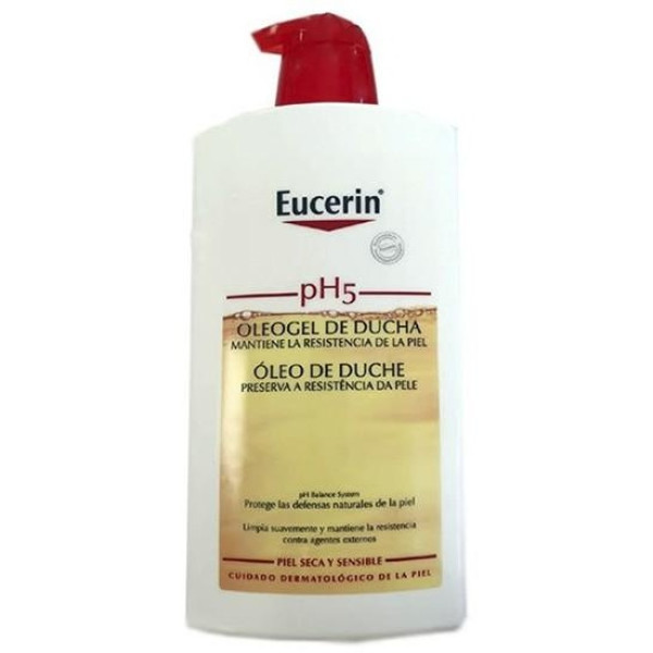Eucerin Oleogel De Ducha Para Piel Sensible Ph5 1L