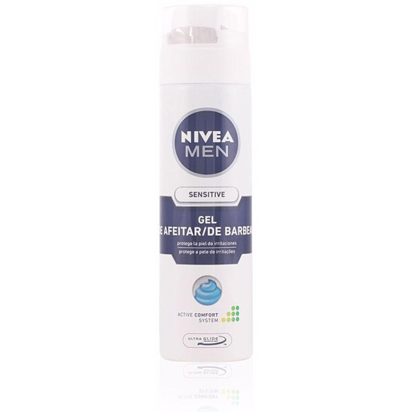 Nivea Men Sensitive Gel Afeitar Anti Irritaciones 200Ml
