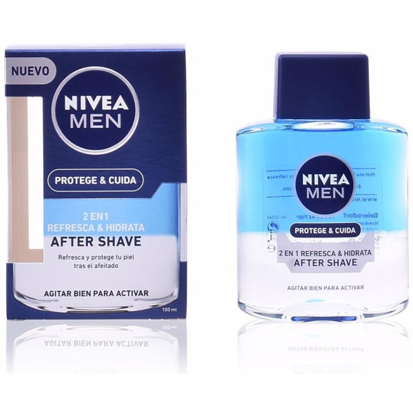 Men Protege Y Cuida After-Shave 2 En 1 100 Ml