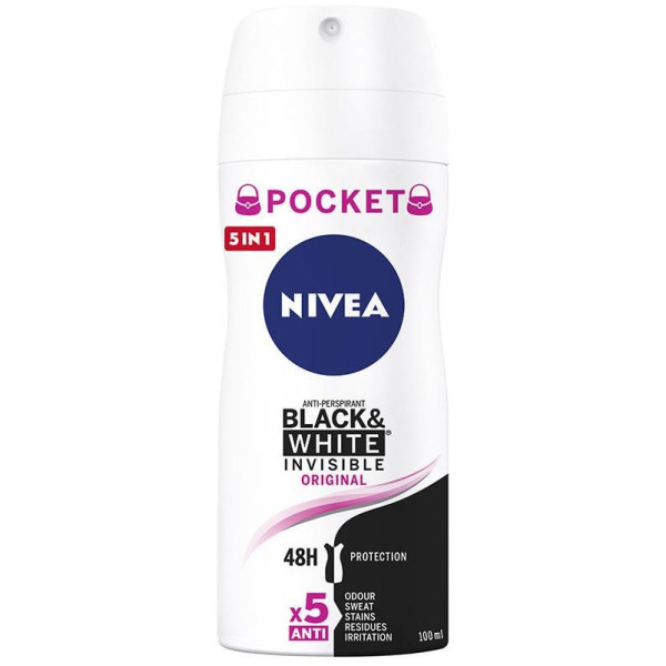 Black Y White Invisible Deo Vapo 100 Ml