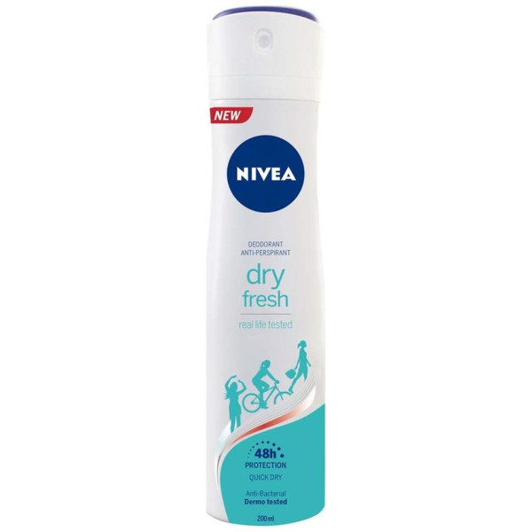 Nivea Desodorante Antitranspirante Dry Fresh 200Ml