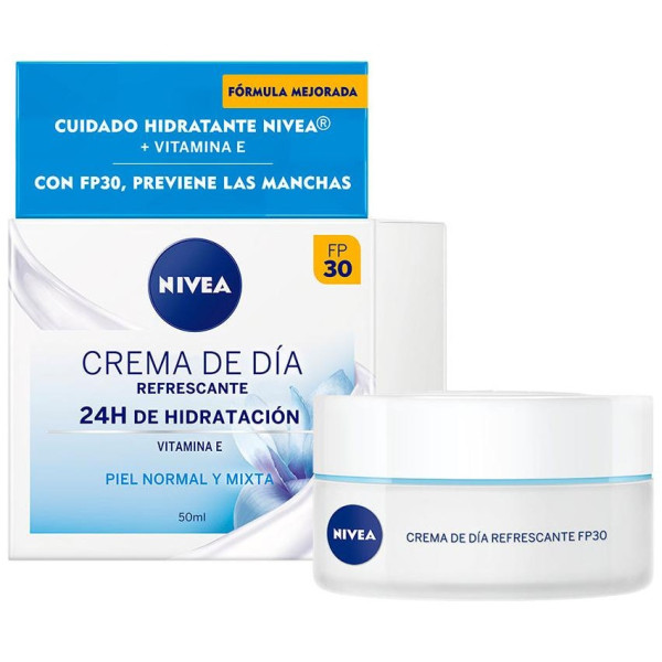 Crema De Día Refrescante Hidratación Y Refrescante Spf30 50 Ml