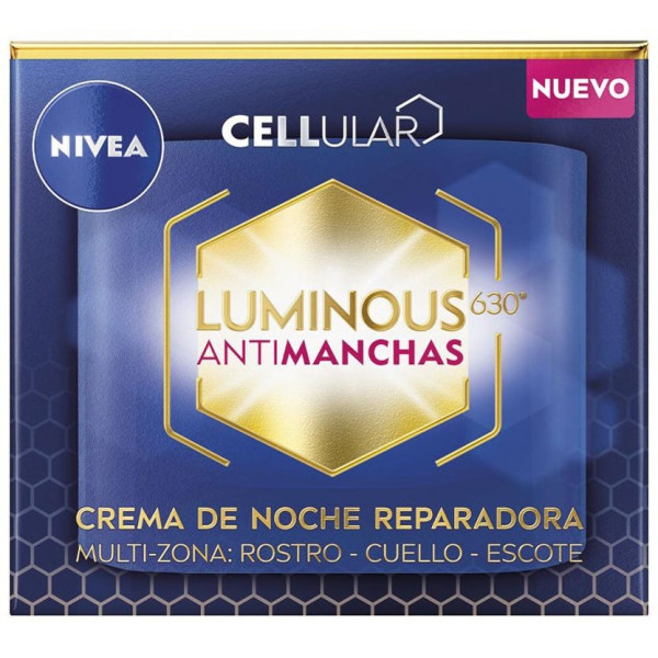 Nivea Luminous 630º Antimanchas Crema Noche Reparadora 40Ml
