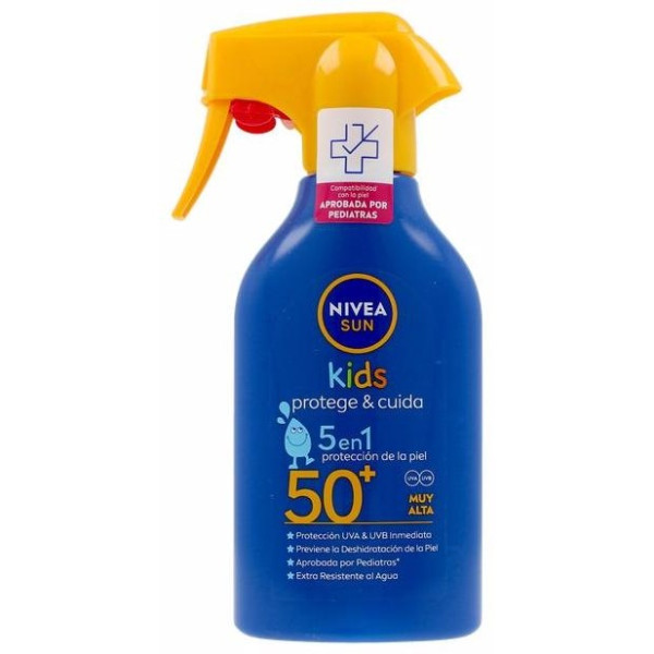 Nivea Sun Kids Protege Y Cuida Spf50 5 En 1 Spray 270Ml