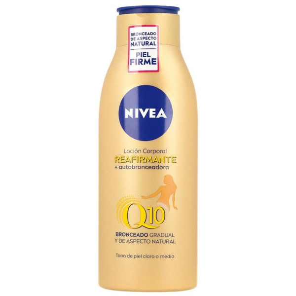 Q10+ Reafirmante Y Autobronceadora Body Milk 400 Ml