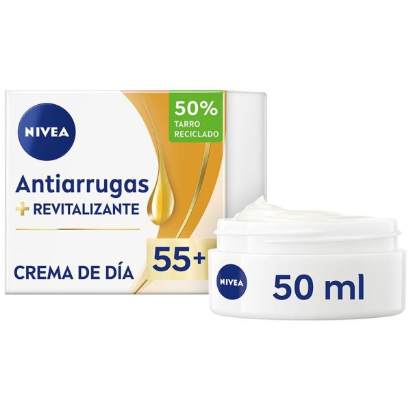 Anti-Arrugas 55+ Crema Cuidado Revitalizante Día Spf15 50 Ml