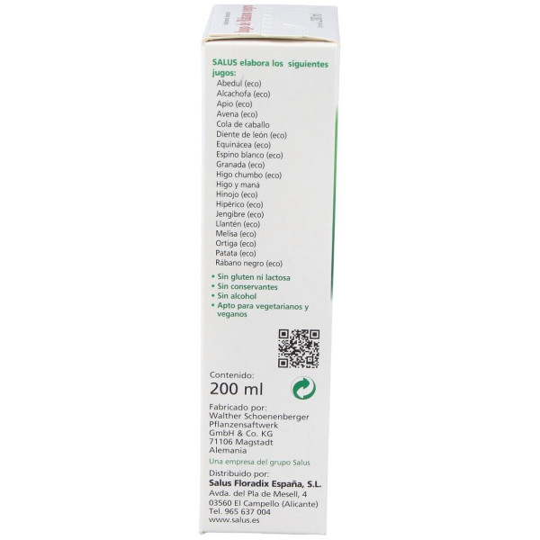 Jugo De Rabano Negro 200Ml. Schoenenberger