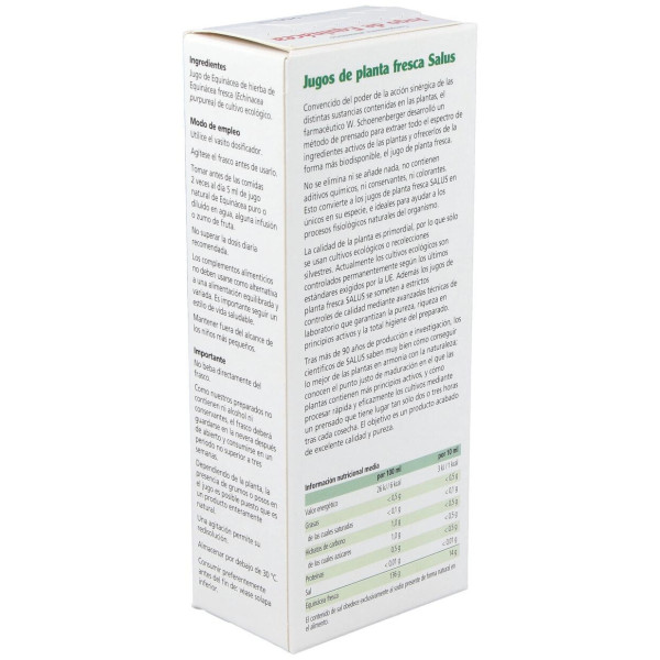 Jugo De Echinacea 200Ml. Schoenenberger