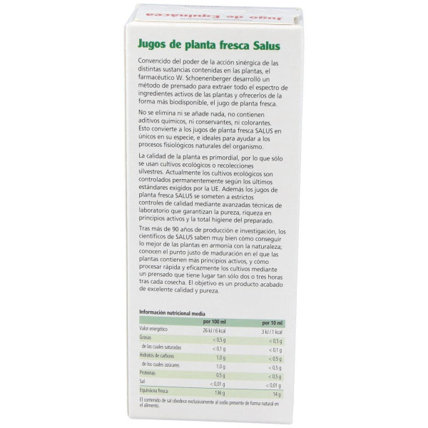 Jugo De Echinacea 200Ml. Schoenenberger