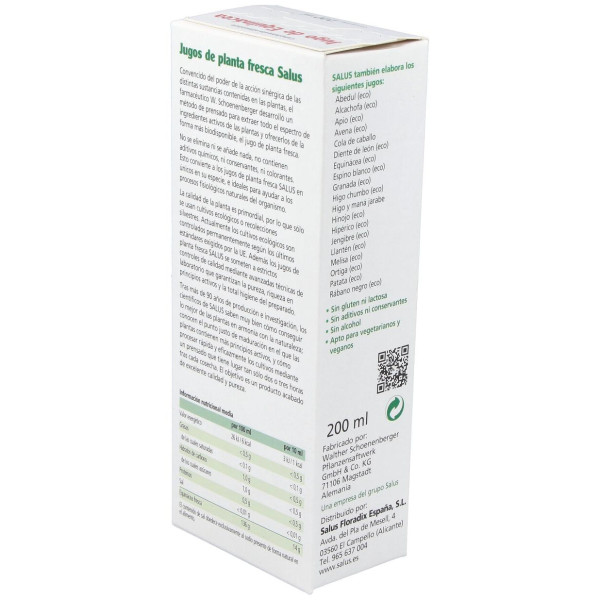 Jugo De Echinacea 200Ml. Schoenenberger