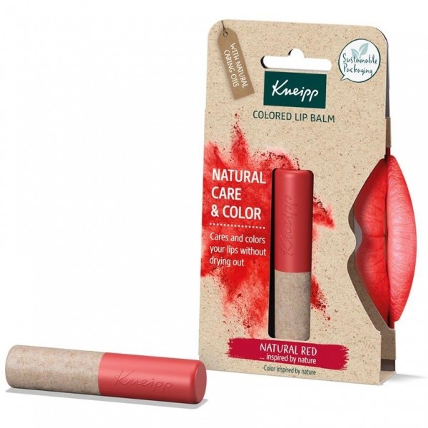 Kneipp Bálsamo Labial Natural Rojo 3_5G