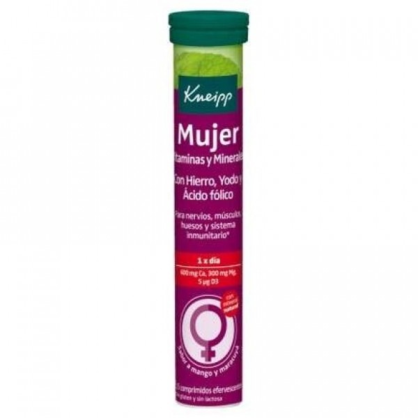 Kneipp Mujer Vitaminas Y Minerales Mango Y Maracuyá 15Comp