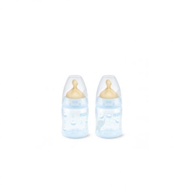 Biberon Pp Latex - Nuk (1M 150Ml Blue)