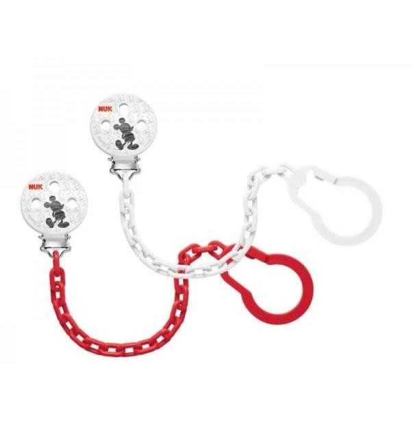 Cadenita Chupete - Nuk (Mickey)