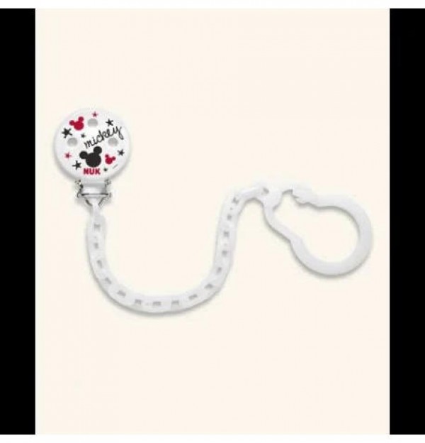 Cadenita Chupete - Nuk (Mickey)