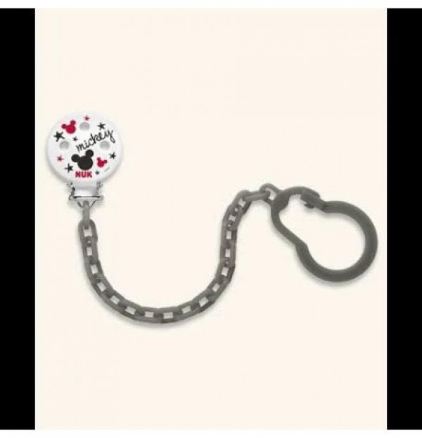 Cadenita Chupete - Nuk (Mickey)