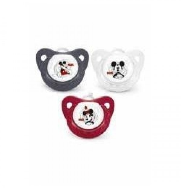 Chupete Silicona Anatomico - Nukete (Disney Mickey T-2)