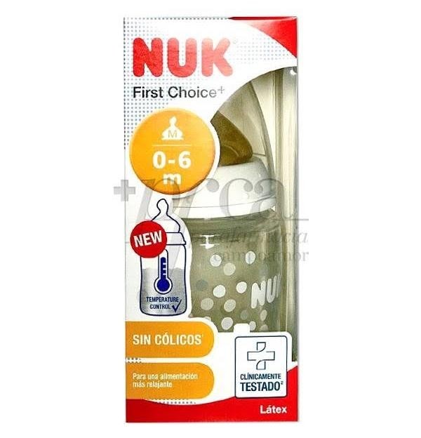 Biberon Pp Latex - Nuk First Choice (1M 150 Cc Leche)