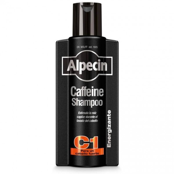 Alpecin C1 Black Edition Champú Con Cafeína, 375 Ml