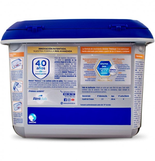 Almiron Profutura + 3 (1 Envase 800 G)