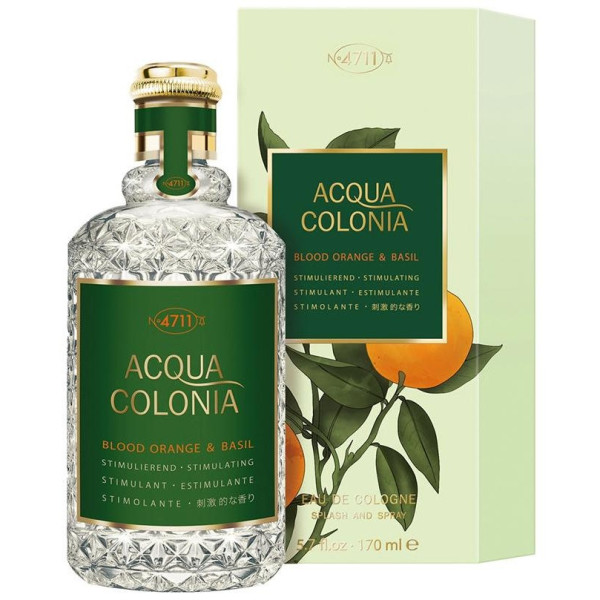 Acqua Colonia Blood Orange Y Basil Eau De Cologne Splash Y Spray 170 Ml
