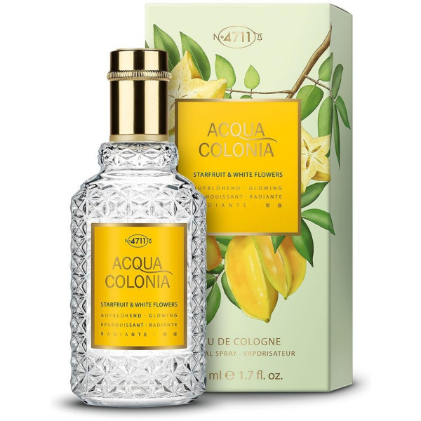 Acqua Colonia Starfruit Y Whiteflowers Eau De Cologne Vaporizador 50 Ml