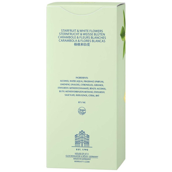 Acqua Colonia Starfruit Y Whiteflowers Eau De Cologne Vaporizador 170 Ml