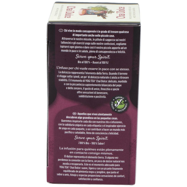 Yogi Tea Chai Dulce 17Infusiones