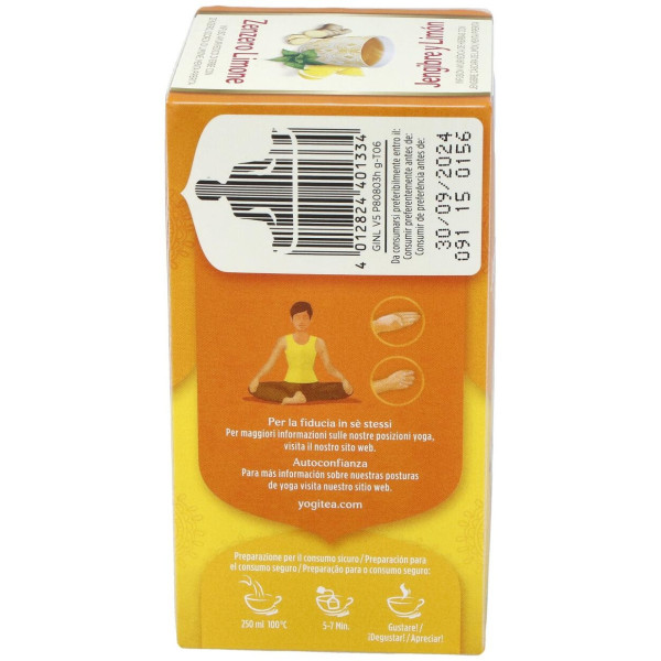 Yogi Tea Jengibre Y Limon 17Infusiones