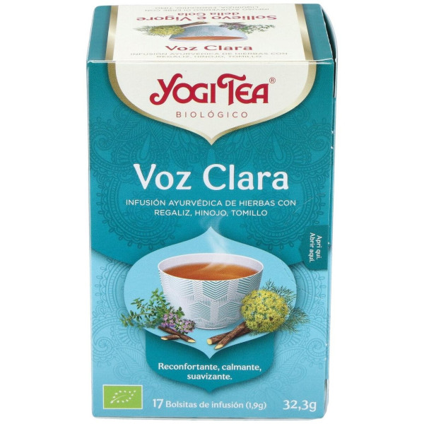 Yogi Tea Voz Clara 17Infusiones
