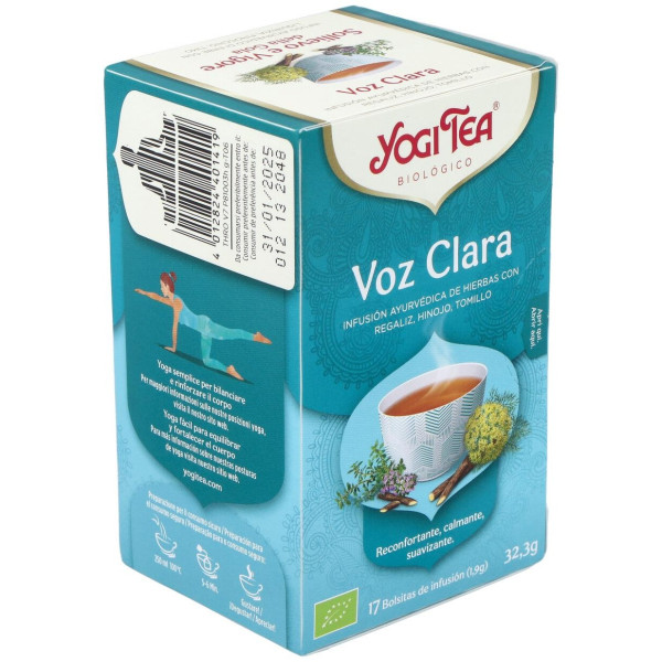Yogi Tea Voz Clara 17Infusiones