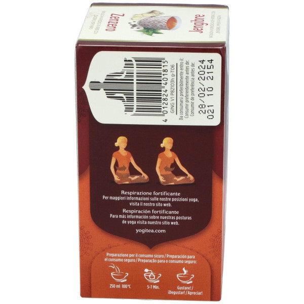 Yogi Tea Jengibre 17Infusiones