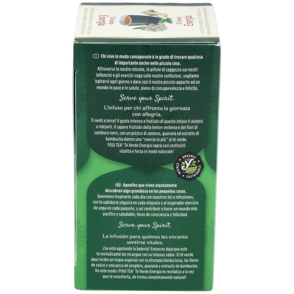 Yogi Tea Verde Energia 17Infusiones