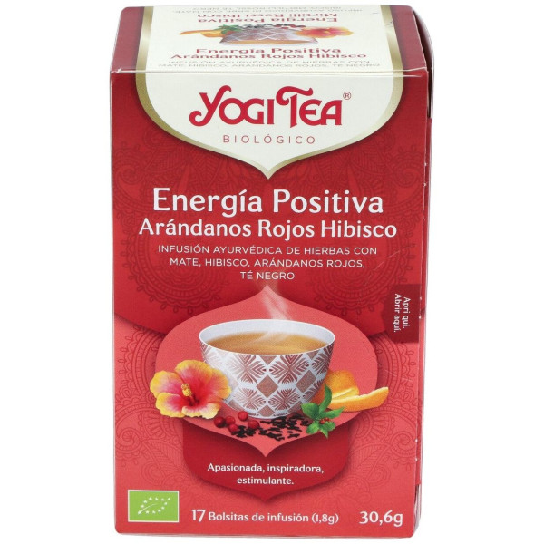 Yogi Tea Energia Positiva Arandano Hibisco 17Inf.